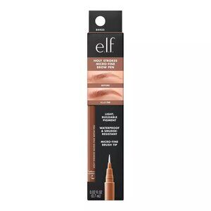 e.l.f. Holy Strokes Micro-Fine Brow Pen Auburn Waterproof Smudge Resistant